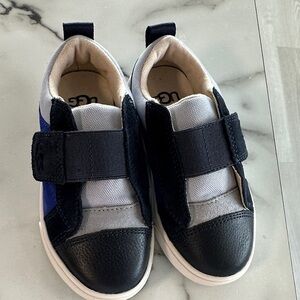 UGG Kids Black, Blue, and Gray Sneakers